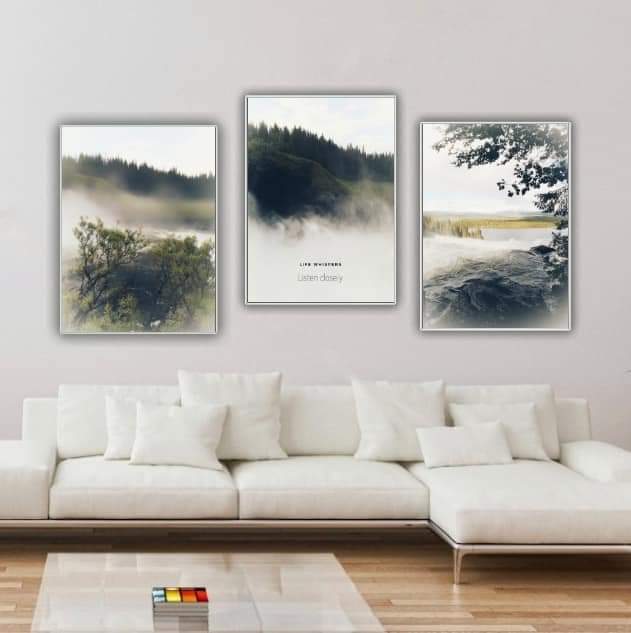 Färdigt tavelpaket "Life Whispers"