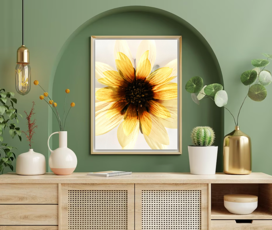 Kuddfodral "Sunflower"