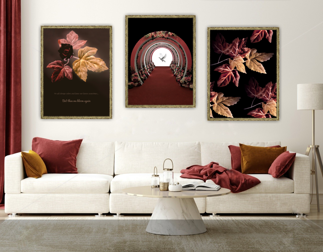 Kuddfodral "Ljuset i tunneln"