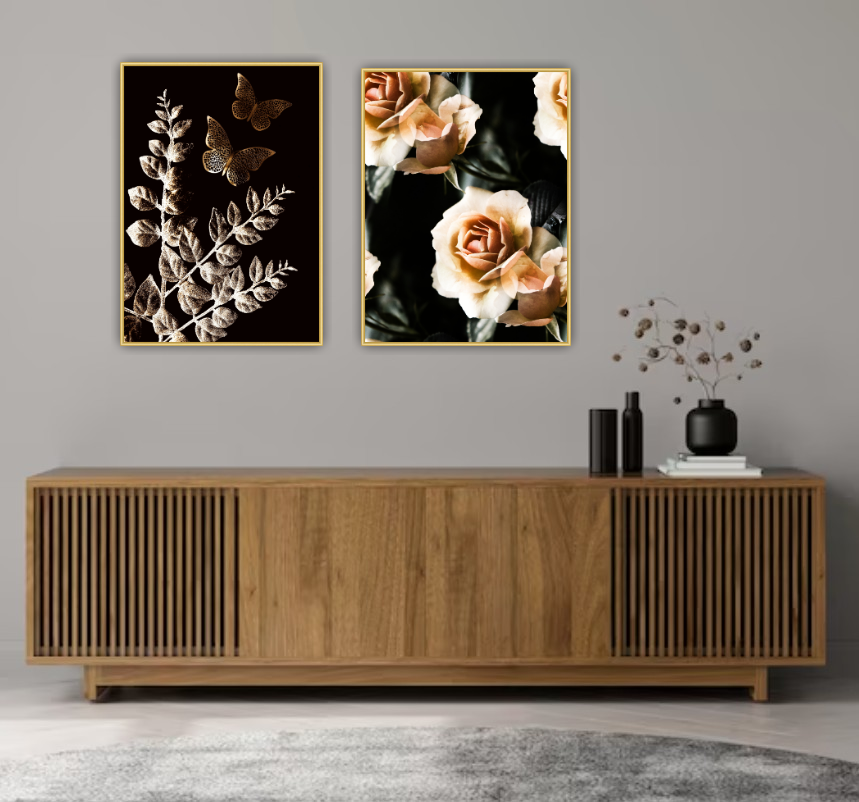 Kuddfodral "Beauty of Roses"
