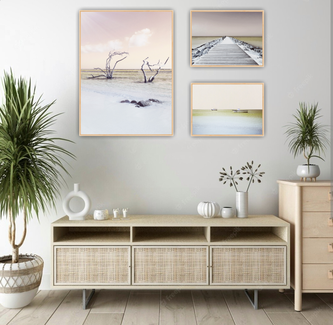 Färdigt Tavelpaket "Golden Nature"