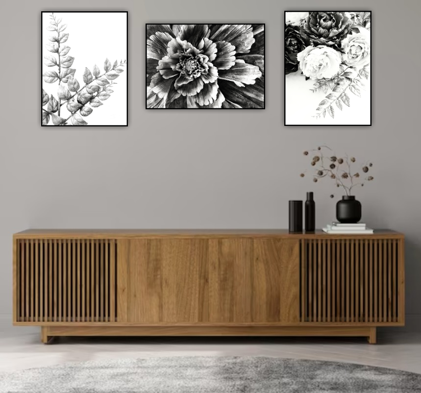 Färdigt Tavelpaket "Flower Explosion Set"