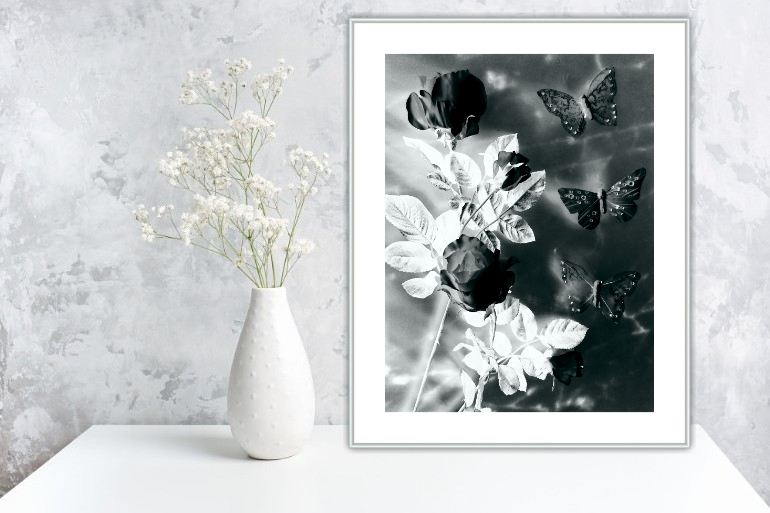 89 "Roses and Butterflies"