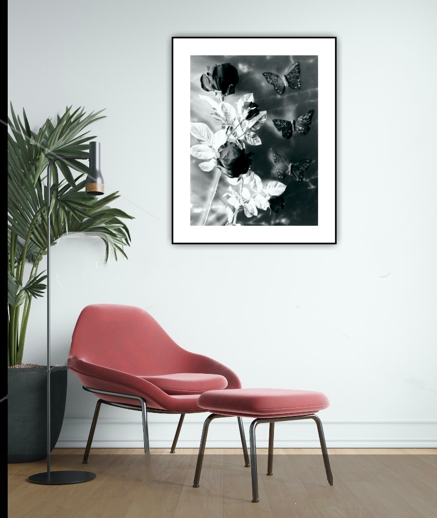 89 "Roses and Butterflies"