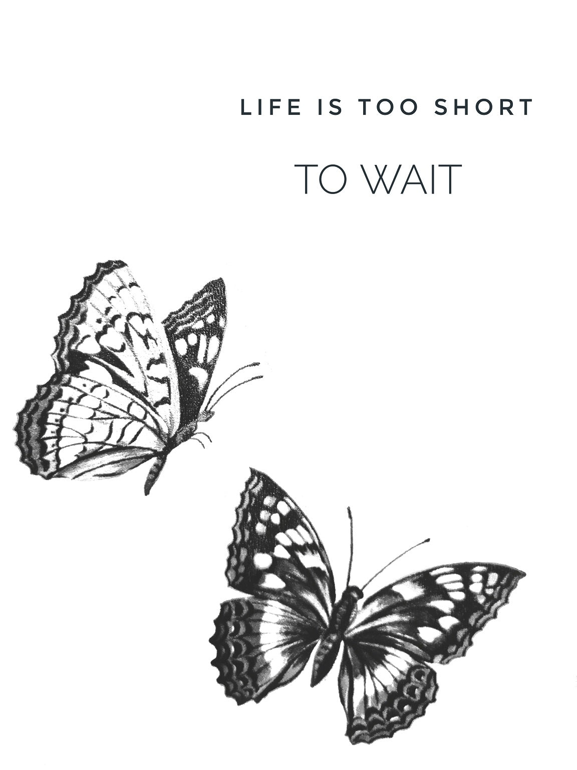 378 "Life is too short"