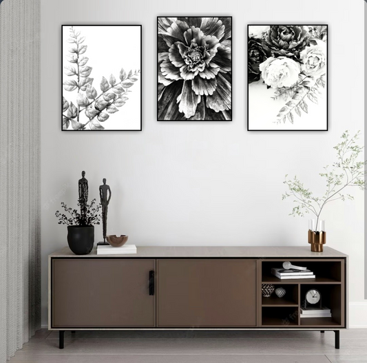 Färdigt Tavelpaket "Flower Explosion Set"