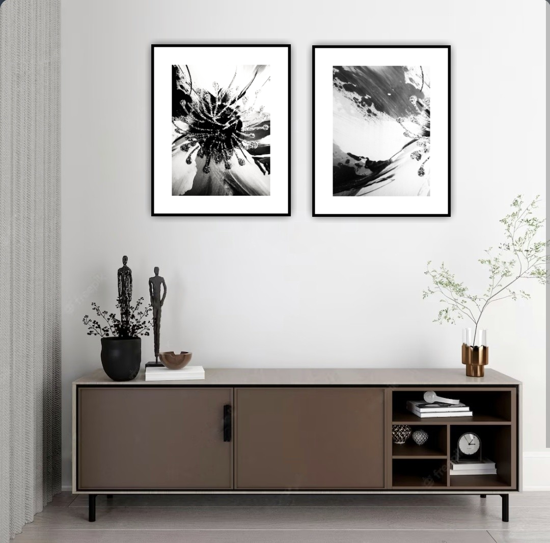 Färdigt Tavelpaket "Butterfly Art set"